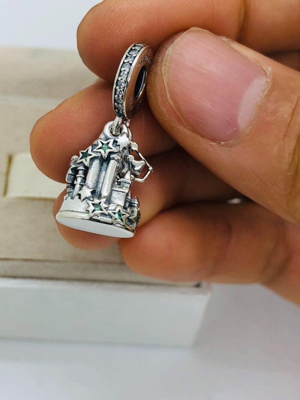 ✨🔥Pandora Disney Castle of Magical Dreams TinkerBell Charm - Picture 3 of 10